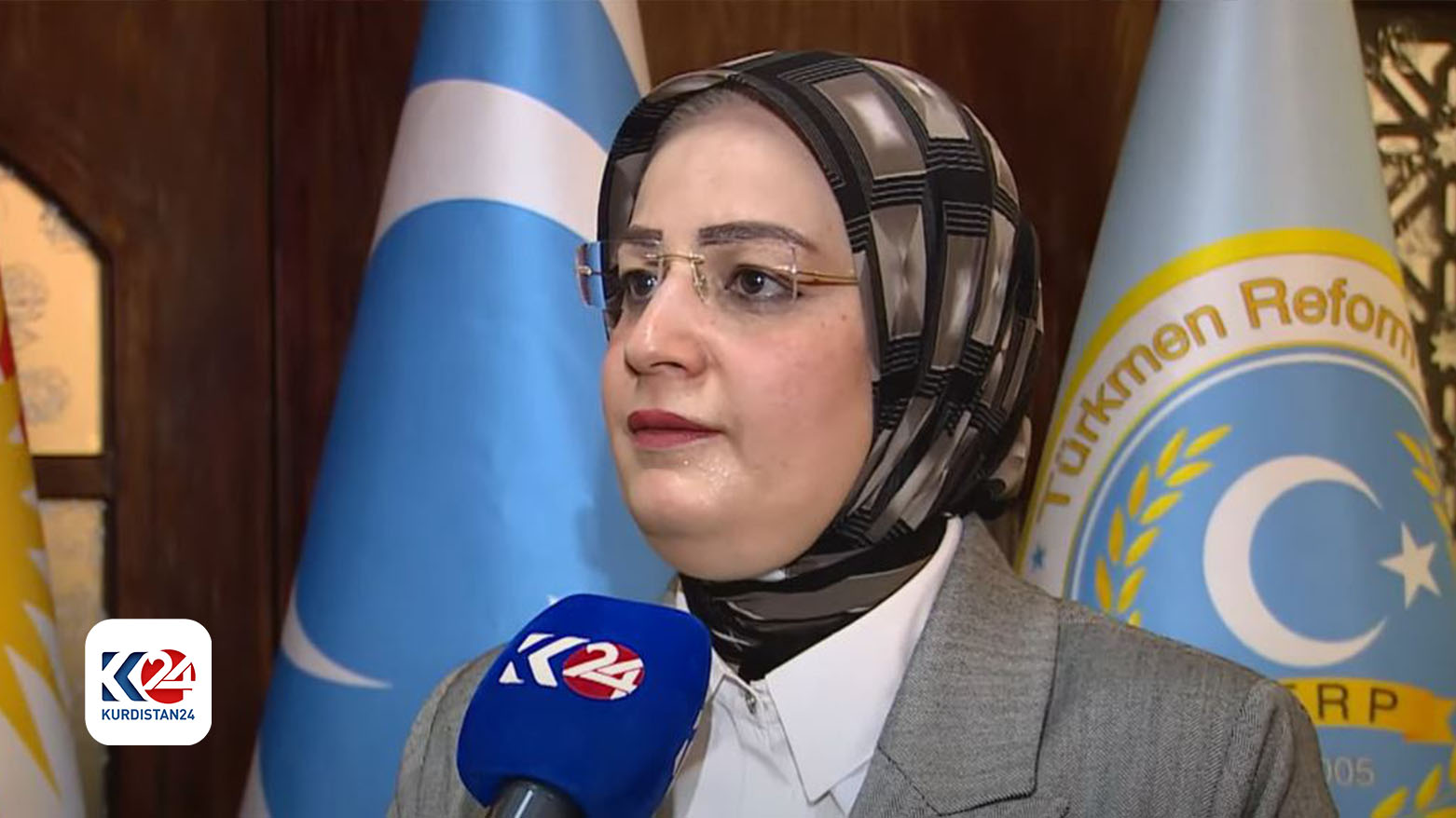 Türkmen Reform Partisi Başkan Yardımcısı Muna Kahveci
